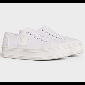 Celine Jane Low lace-up sneaker sz 8